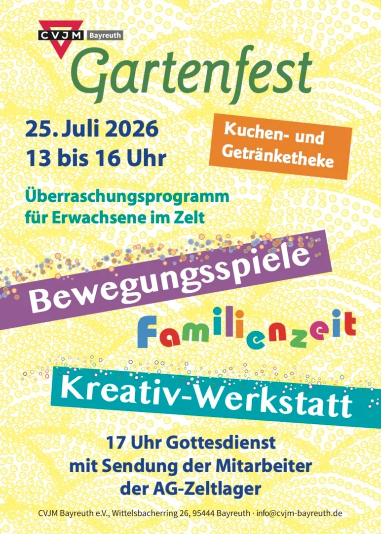 CVJM-Gartenfest