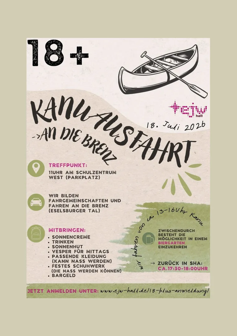 KANU AUSFAHRT →AN DIE BRENZ