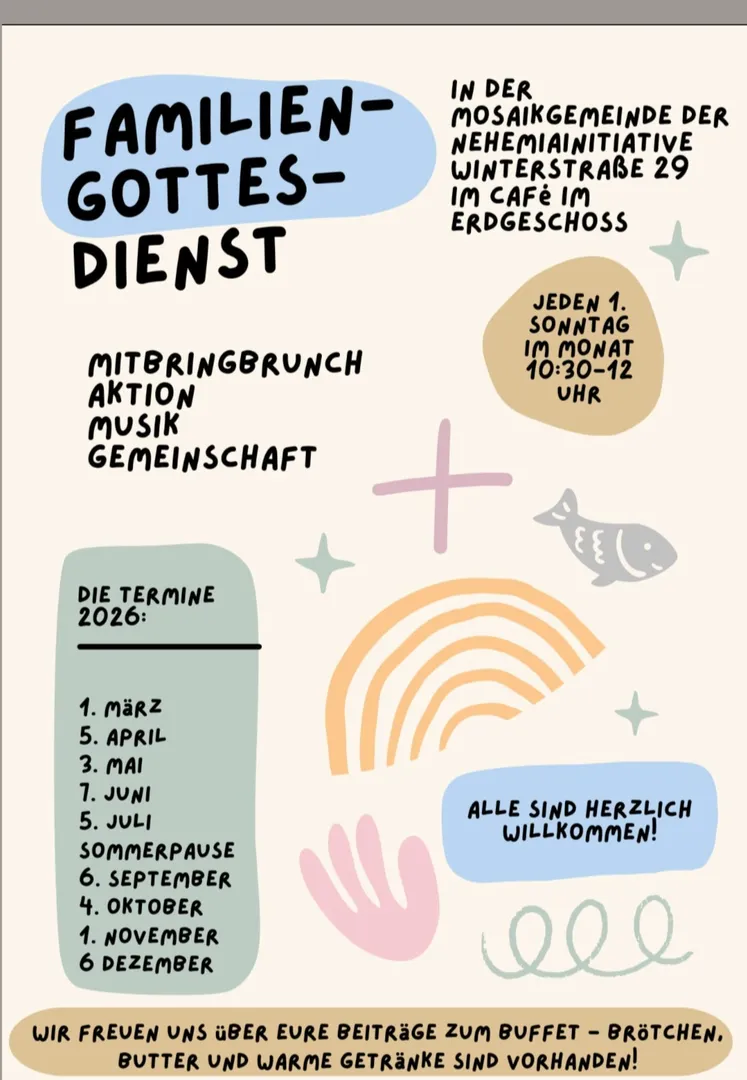 Südstadtoase – Unser Gottesdienst für Klein und Groß
