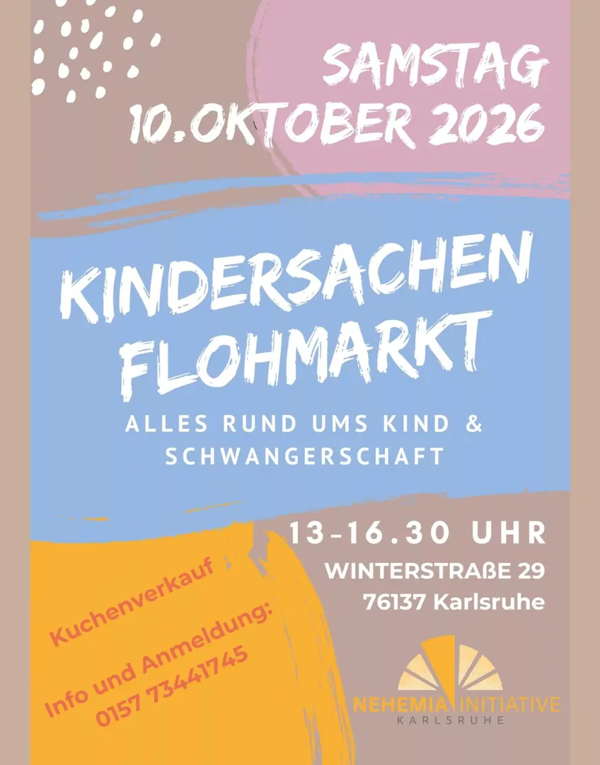 Einladung: Kindersachen Flohmarkt