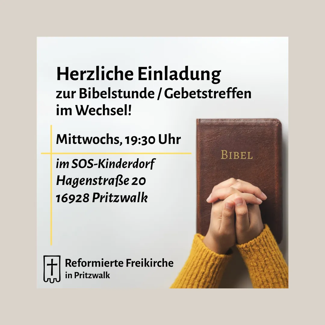 Bibelstunde / Gebetstreffen